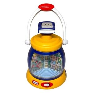 Vintage 1990s Little Tikes Tunes & Tales Story Lantern Rare Musical Toy Works!
